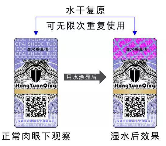 核徑跡防偽